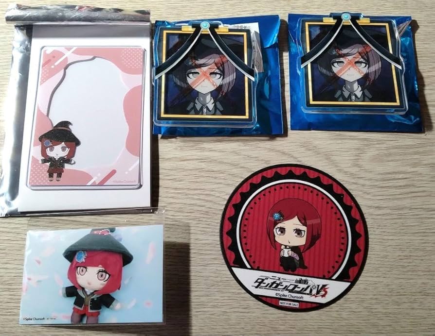 ダンガンロンパ　希望のカケラアクリルバッジ　夢野秘密子 ダンガンロンパ 遺影アクリルバッジ vol.3 2023年ver 夢野秘密子